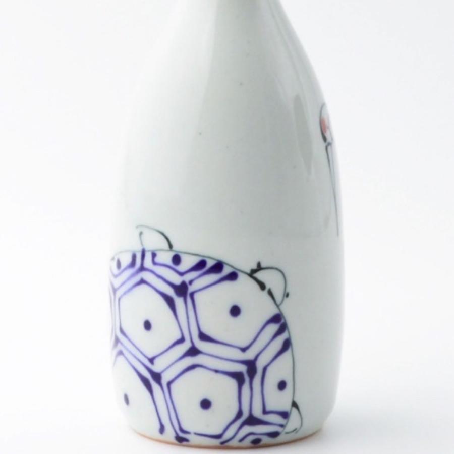 波佐見焼 Kotohogi 寿ぎ 徳利 おちょこセット 鶴亀 父の日 ギフト 手描きイラスト Kotohogi Sake Set Tokyo Decor 通販 Yahoo ショッピング