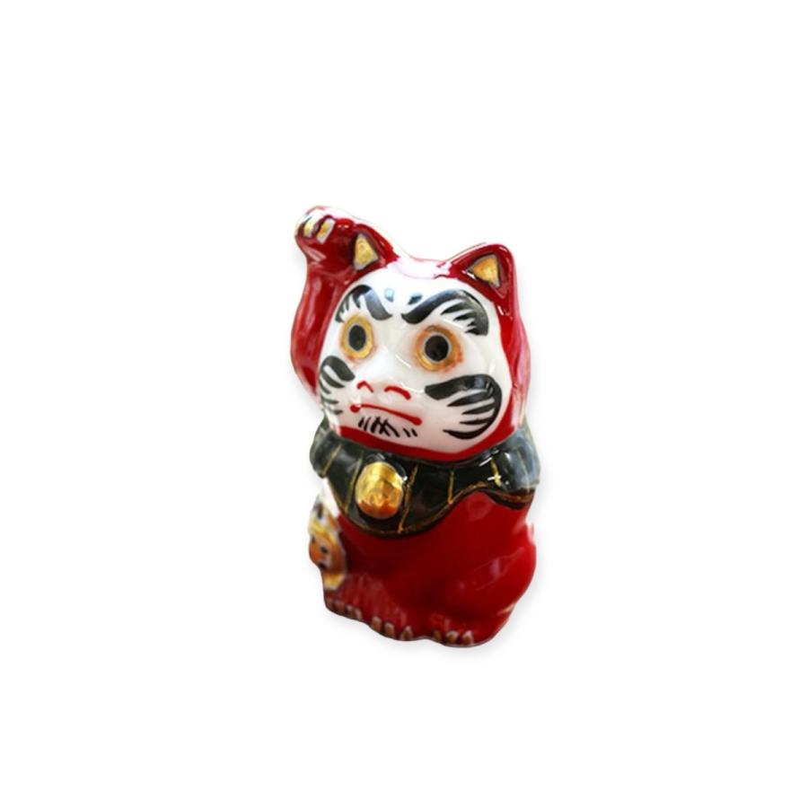 九谷焼 招きだるま猫 招き猫 置物 おしゃれ 右手上げ 左手上げ 九谷焼 招きだるま猫 招き猫 置物 おしゃれ 右手上げ 左手上げ