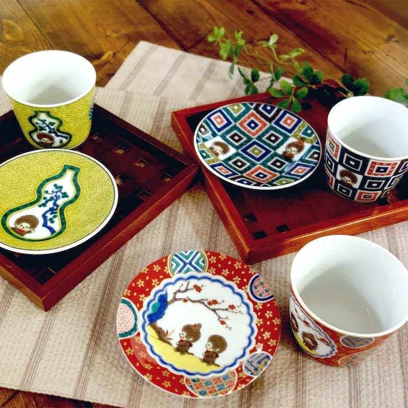 象　親子象　九谷焼　銀製　ブローチ　バッチ　イ10 象 親子象 九谷焼 銀製 ブローチ バッチ イ10 象 親子象 九谷焼