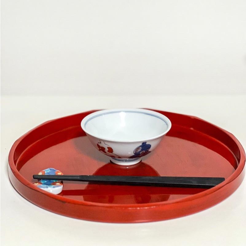 即納特典付き お茶碗 おしゃれ 有田焼 六瓢箪 茶碗 手描き 日本製 ご飯茶碗 小さめ 和食器 敬老の日 プレゼント ギフト 