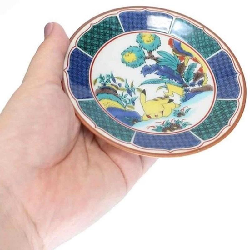 九谷焼 ポケモン 小皿 おしゃれ 12cm ピカチュウ 皿 食器 Pokemon 日本