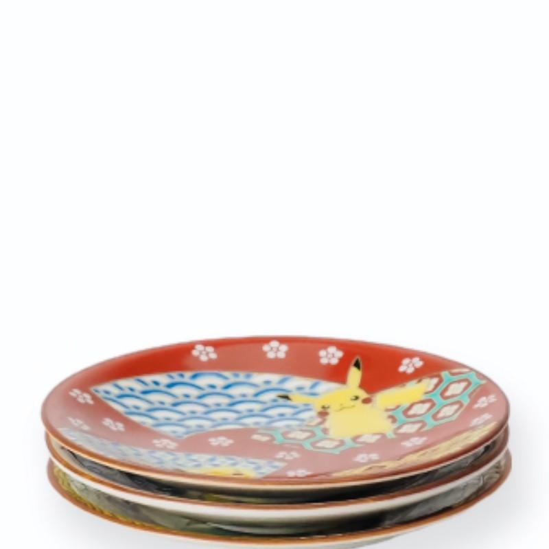 九谷焼 ポケモン 小皿 おしゃれ 12cm ピカチュウ 皿 食器 Pokemon 日本