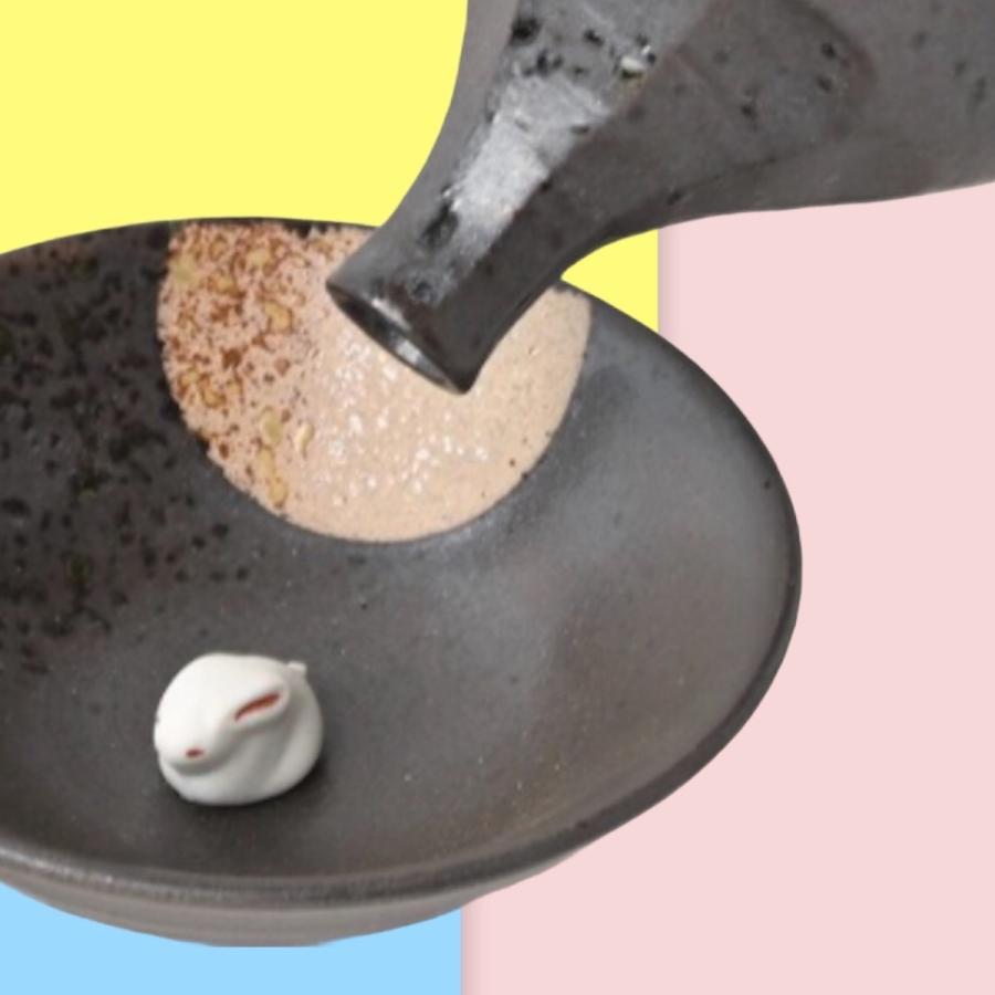 みさき焼き　盃　おちょこ　ぐい呑み おちょこ 酒器 ペアセット 美濃焼 ひょっこりうさぎ 盃 お酒を楽しむ