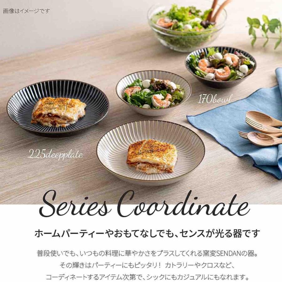 窯変センダン sendan 中鉢 取り鉢 おしゃれ 17cm サラダボウル しのぎ 食器 ボウル しのぎの器 美濃焼 | みのる陶器 | 13