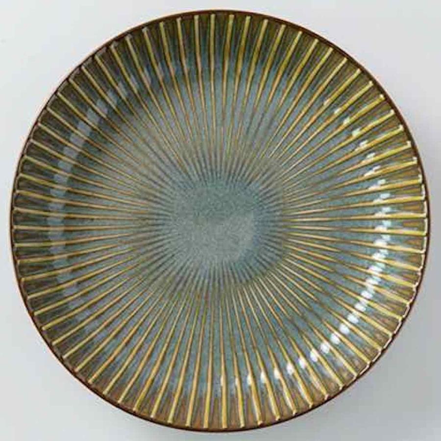 みのる陶器 窯変SENDAN センダン 深皿 22.5cm 大皿 中皿 おしゃれ