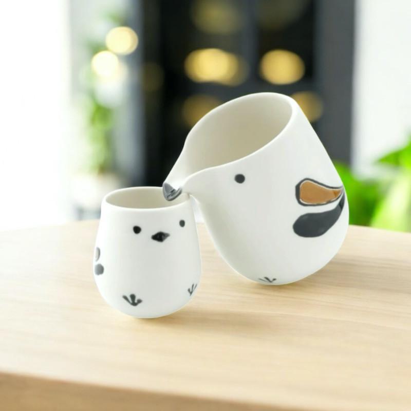 未使用　クリスタル　ミルクピッチャー&シュガーカップセット 未使用 クリスタル ミルクピッチャー&シュガーカップセットの通販 by