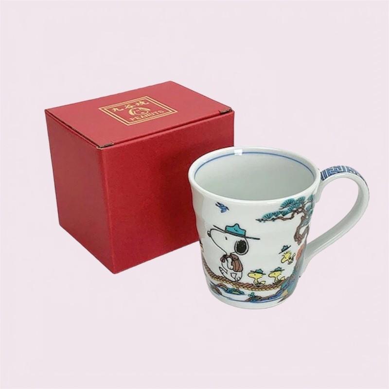 【美品】スヌーピー　マグカップ　置物　インテリア　工芸品　美術品　A3210 スヌーピービッグマグ（500ml）YMK-SN780-35