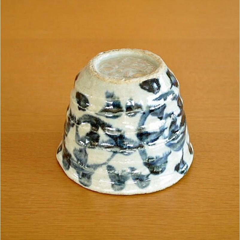 蕎麦猪口■微塵唐草文染付ソバチョコ 古鉢 酒器 小鉢 5客セット 時代物 骨董■ 蕎麦猪口□微塵唐草文染付ソバチョコ 古鉢 酒器 小鉢 5客