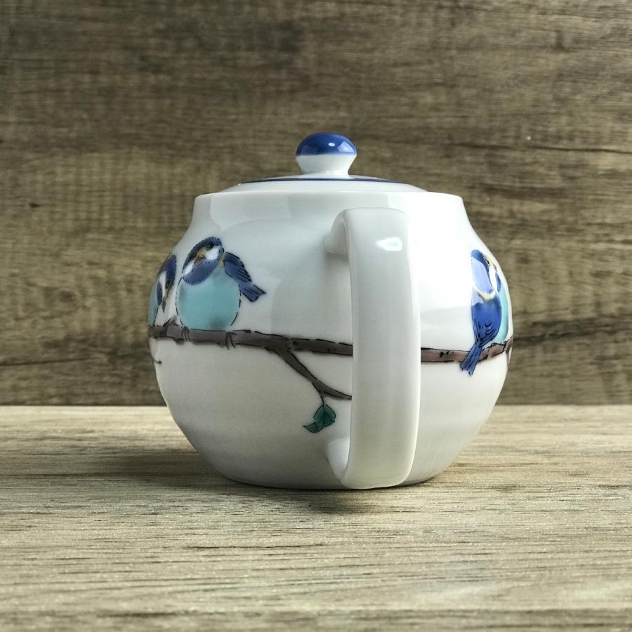 九谷焼 山雀 急須 おしゃれ 北欧 日本製 ティーポット 陶器 鳥 食器