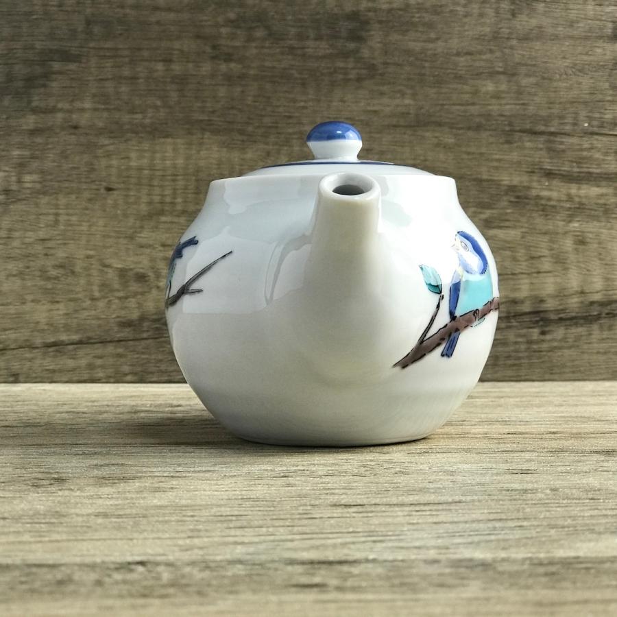 九谷焼 山雀 急須 おしゃれ 北欧 日本製 ティーポット 陶器 鳥 食器
