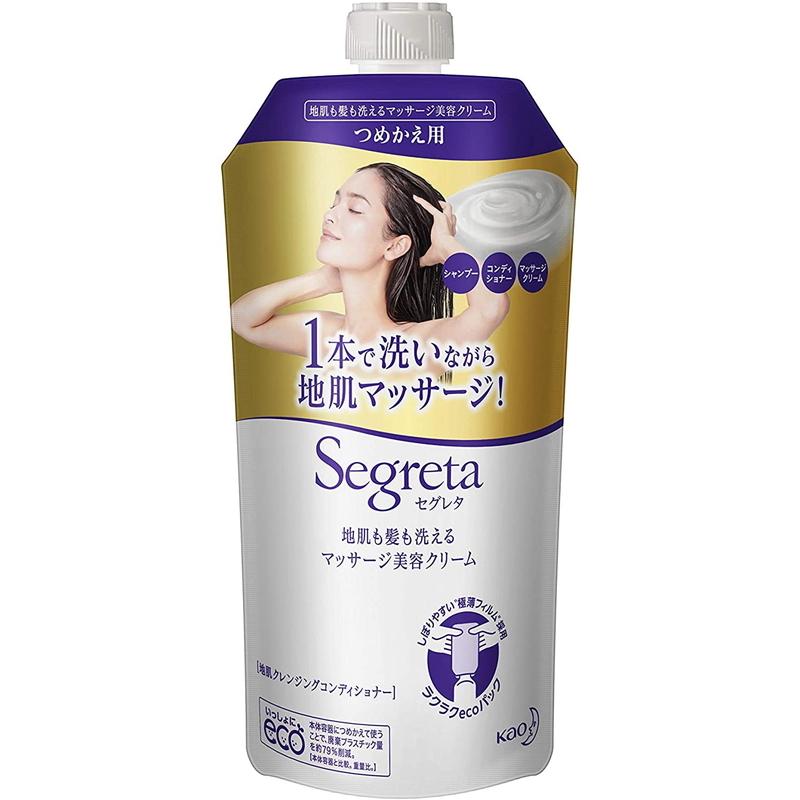 花王 セグレタ 地肌も髪も洗えるマッサージ美容クリーム つめかえ用 285ml Ikoi Time 通販 Yahoo ショッピング
