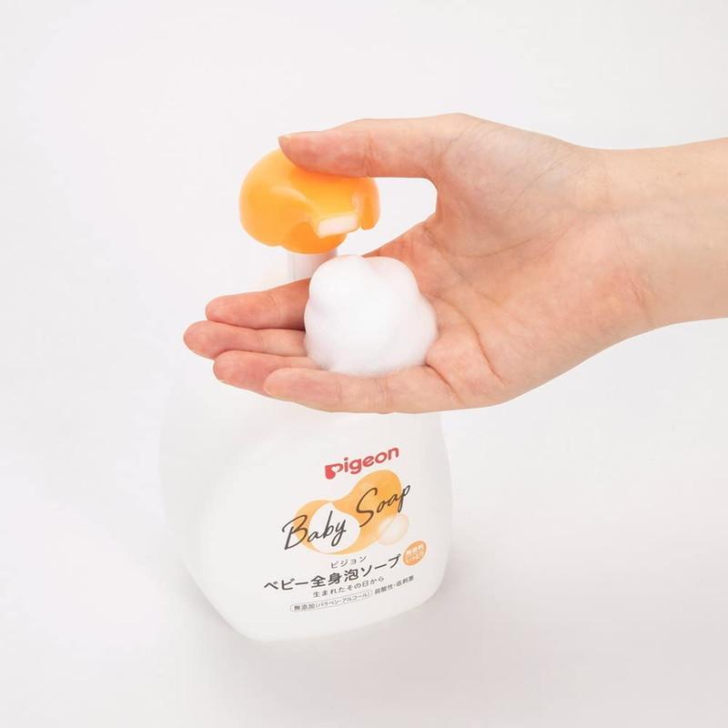 ピジョン ベビー全身泡ソープ しっとり 詰めかえ用 2回分 800ml |tokyodogs|03