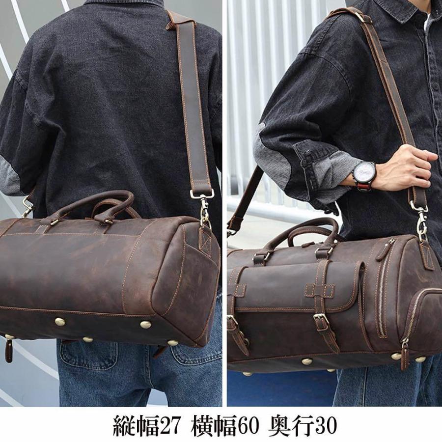 グイディ GUIDI GB2 ソフトホース レザー ボストンバッグ ブラウン /UO