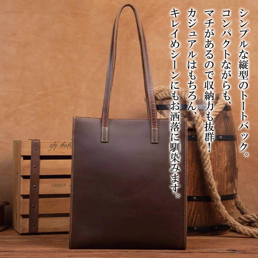 トートバッグ メンズ 本革レザートートバッグ 40代 レザー 皮 A4