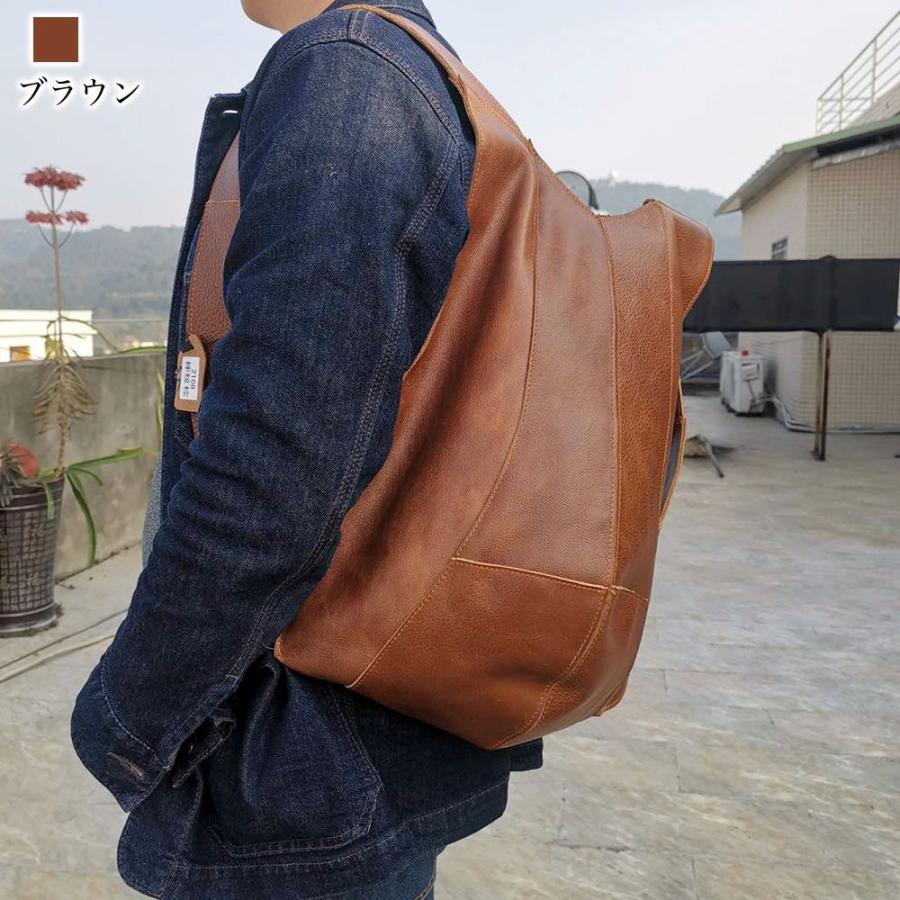 リュック メンズ レトロ本革バックパック ブランド ビジネス 大容量 安い おしゃれ 50代 20代 旅行 革 通勤 30代 40代 本革 軽量 軽い A4 皮 レザー 人気の画像