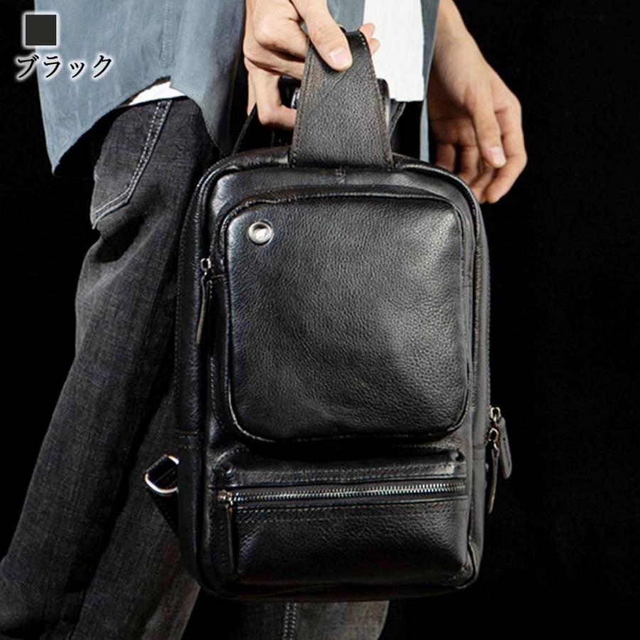 ボディバッグ メンズ BIGレザーボディバッグ 高級 軽い 大きめ 人気 レザー 40代 きれいめ 大容量 防水 本革 50代 30代 20代 革 皮 おしゃれ ブランド BIGレザーボディバッグ 本革 ハイ 旅行