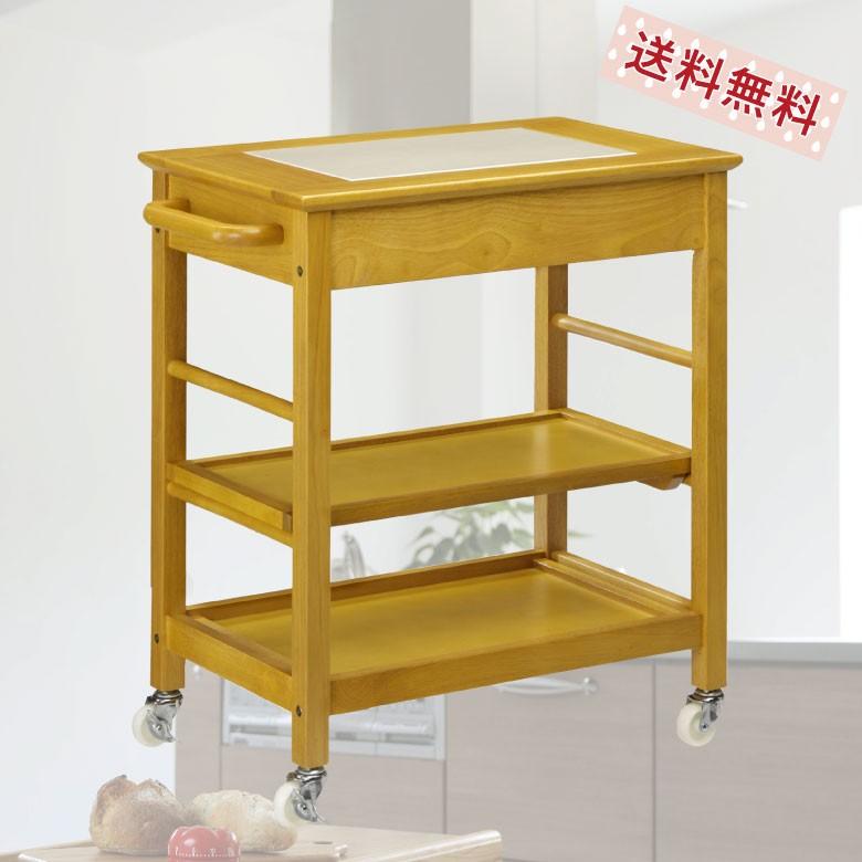 曙工芸製作所 ダイニングワゴン キッチンワゴン 天板タイル 曙工芸製作所 ダイニングワゴン キッチンワゴン 天板タイル