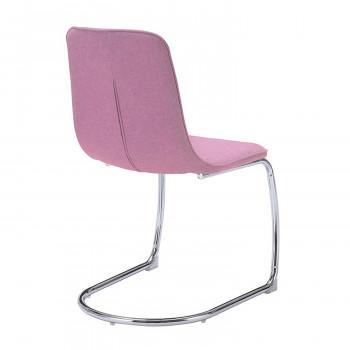 チェア　おしゃれチェア　椅子　マルチチェア　ダイニングチェア　食卓椅子　ピンク色　送料無料　　｜tokyofanicya｜02