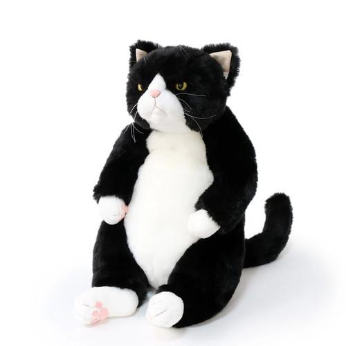 【送料・包装無料】Cuddly 甚五郎 黒白 ソメゴローとゆかいな仲間たち 猫ぬいぐるみ 008 | Cuddly（ぬいぐるみ）