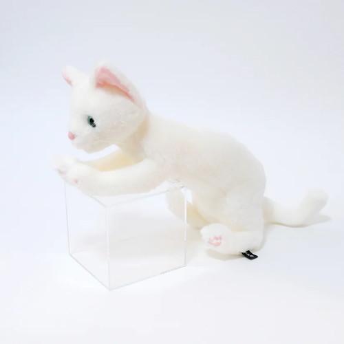 【送料・包装無料】Cuddly ツル丸 白 ミスチーフ 猫ぬいぐるみ 017 | Cuddly（ぬいぐるみ） | 01