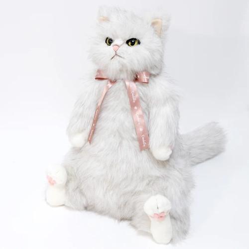 【送料・包装無料】Cuddly CoCo(ココ) 淡灰/Y モンマルトルの素敵な仲間たち 猫ぬいぐるみ 305 | Cuddly（ぬいぐるみ）