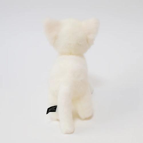 【送料・包装無料】Cuddly シロ(オッドアイ) 白/BY ドロップス 猫ぬいぐるみ 315 | Cuddly（ぬいぐるみ） | 02