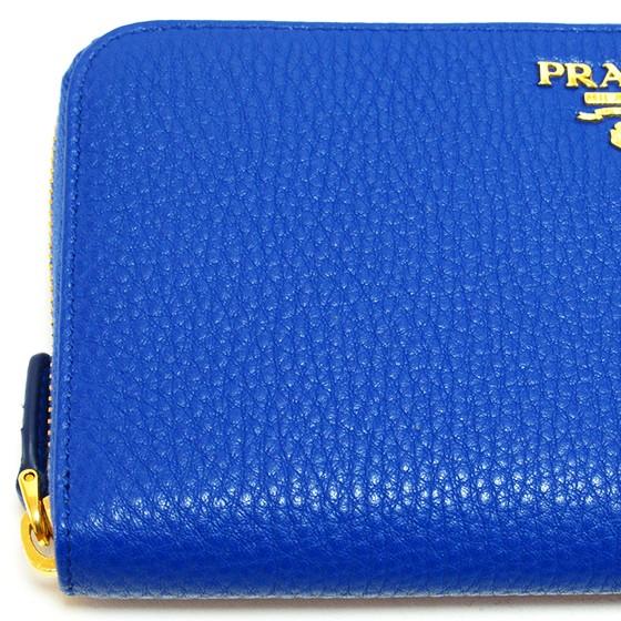 PRADA プラダ ラウンドファスナー 長財布 1ML506 VITELLO GRAIN ROYAL｜tokyoimport｜05