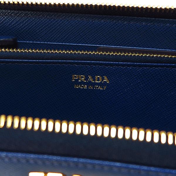 プラダ 財布 レディース Prada 長財布 メンズ ラウンドファスナー 1ml506 1ml506safm Blu Tokyoインポート 通販 Yahoo ショッピング