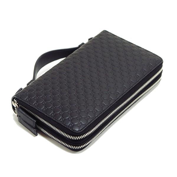 グッチ GUCCI 財布 メンズ レディース 長財布 ブラック ファスナー
