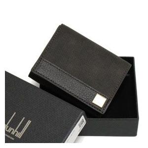 dunhill D-EIGHT BROWN COIN PURSE  ダンヒル ディーエイト コインケース｜tokyoimport