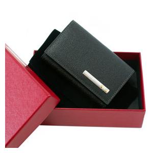 Cartier  サントス ドゥ 6連キーケース ブラックグレイン カウハイド｜tokyoimport