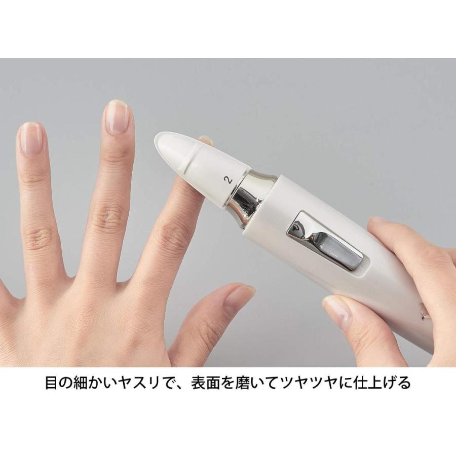 ロゼンスター 電動グロスネイル GN-059 ガラス製 爪やすり 爪磨き