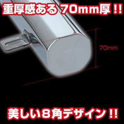 ジェットイノウエ トラック用品 パイプバンパー3分割タイプ 日野 17