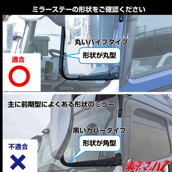 ジェットイノウエ 570512 ミラーステーカバーセット 標準ルーフ車用 