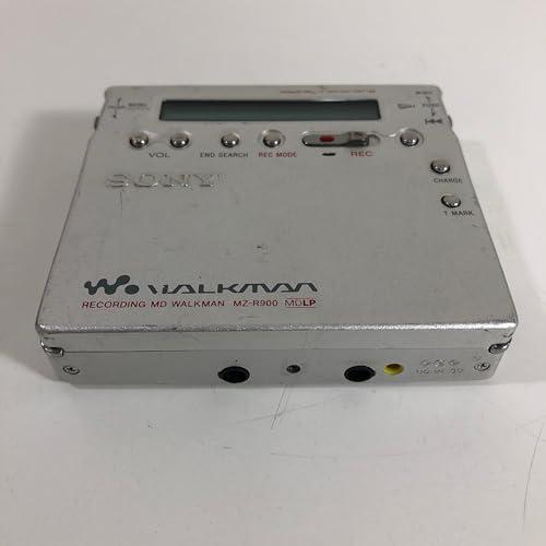 SONY MD WALKMAN MZ-R900（S)シルバー 録音機能付き Sony MD Walkman - Portable MiniDisc Player - Silver (MZ-R900