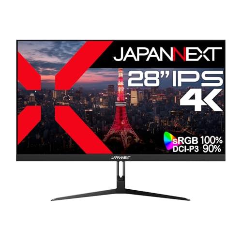 JAPANNEXT 28インチ モニター 4K UHD 3840x2160解像度 IPS