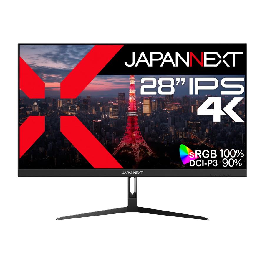 JAPANNEXT 4K UHD 28型液晶ディスプレイ 本体 JAPANNEXT、28型4Kディスプレイ「JN-IPS282UHDR-C65W」 - 価格.com