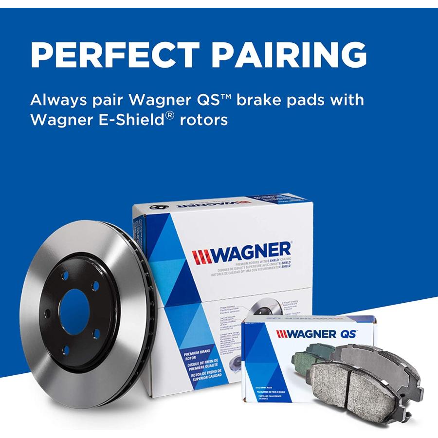 特別セール品 Wagner Brake QuickStop ZX333 Semi-Metallic Disc Brake Pad Set　並行輸入品