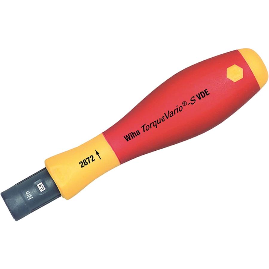 SALE|公式通販| Wiha Tools 28724 Insulated Adjustable TorqueVario-S With Window Scale - 7.5-20 in. Or lbs by Wiha　並行輸入品