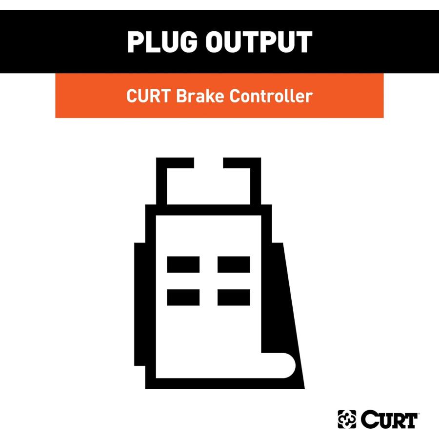 買取 CURT 51452 クイックプラグ 電気トレーラーブレーキコントローラー配線ハーネス シボレーシルバラード、サバーバン、タホ、GMCシエラ、ユーコン、エスカレード
