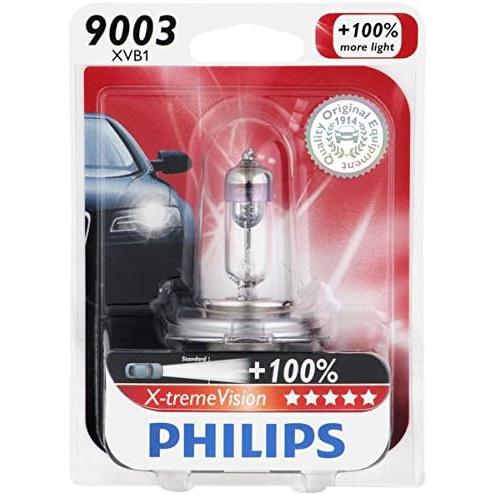 100%安心保証 Philips X-tremeVision アップグレードヘッドライト電球 9003XVB1　並行輸入品