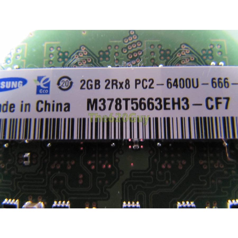 Samsung M378T5663EH3-CF7 8GB 4 x 2GB PC2-6400U DDR2 800 CL6 デスクトップメモリキット　並行輸入品｜tokyootamart｜04