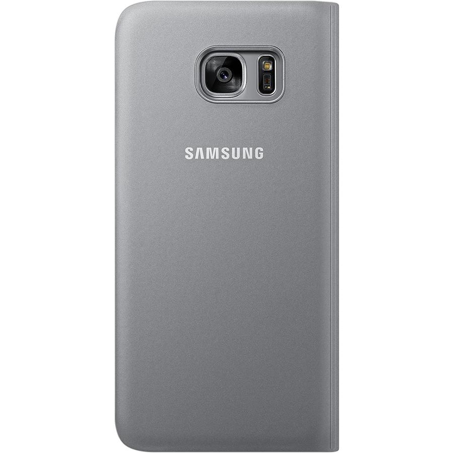 Samsung Galaxy S7 edge Case S-View Flip Cover - Silver by Samsung　並行輸入品｜tokyootamart｜02