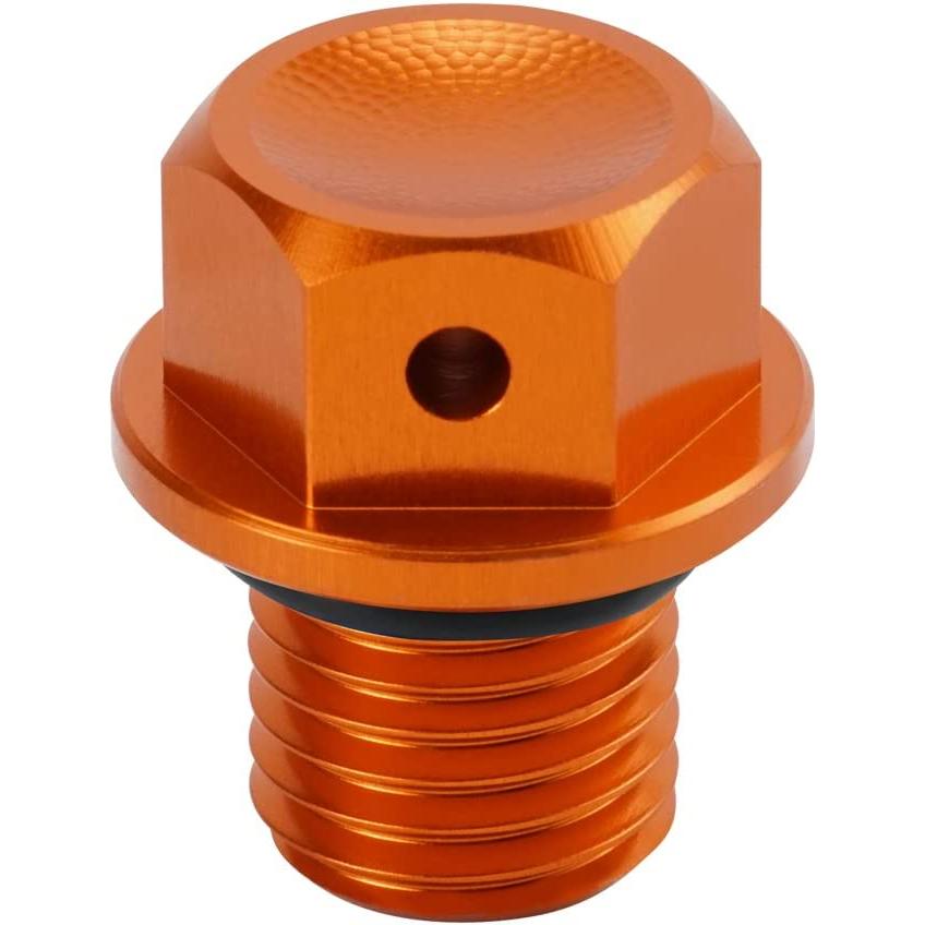 NICECNC Orange M12 x P1.5 Magnetic Oil Drain Plug Bolt Compatible with KTM 125-530 SX/SXF/EXC/EXC-F/EXC-R/XC/XCW/XCF 2000-23 450-690 SMR/SMC/Enduro｜tokyootamart｜04