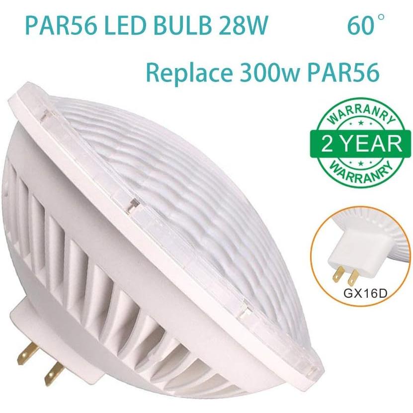 定番公式通販 調光機能付きLED par56 26 W 60 °度暖かいホワイト( 2700 ~ 3000 K ) LEDライトAC / 110 ~ 130 Vベースタイプ: gx16d　並行輸入品