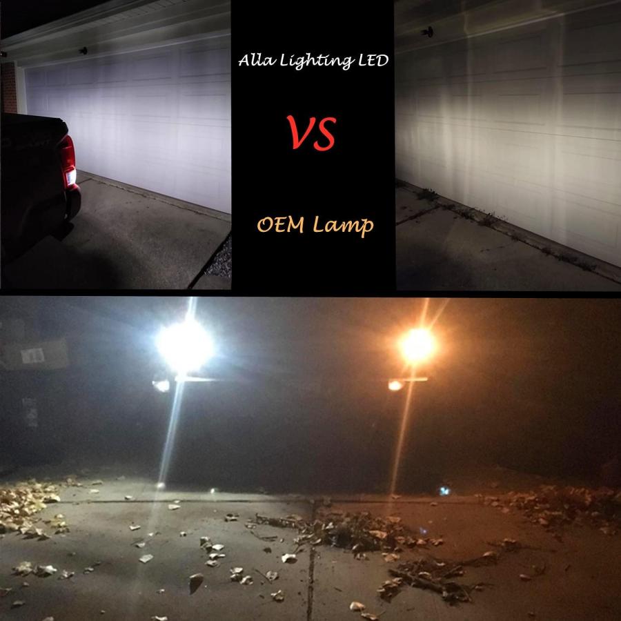 Alla Lighting (アラ ライティング) 912＆921 LED リバースライト/バックランプ用電球 非常に明るい 4014 30-SMD CANBUS 921 LED電球 RV T15 T10 906 W16W バ｜tokyootamart｜02