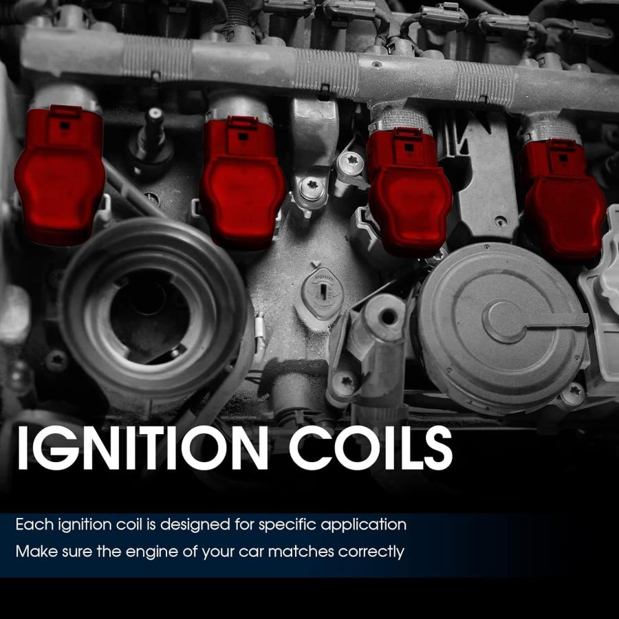 【送料関税無料】 Ignition Coil for Audi A3 A4 A5 A6 Quattro Q5 RS4 TT Volkswagen Beetle Golf Jetta Passat GTI Tiguan CC　並行輸入品