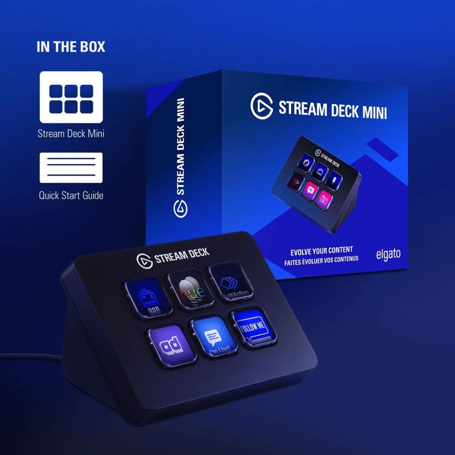 Elgato Stream Deck Mini エルガトストリームデック ミニ【6キー配列】 コンパクト ライブコンテンツ作成用のコントローラー 配信者向けデバイス OBS/Twitch/｜tokyootamart｜08