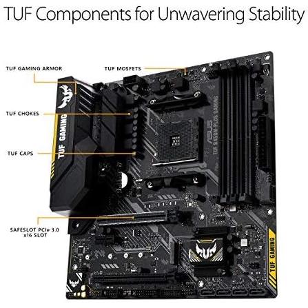 ASUS AMD B450 搭載 AM4 対応 マザーボード TUF B450M-PLUS GAMING 【MicroATX】【 第3世代 AMD Ryzen CPU に対応】　並行輸入品｜tokyootamart｜03