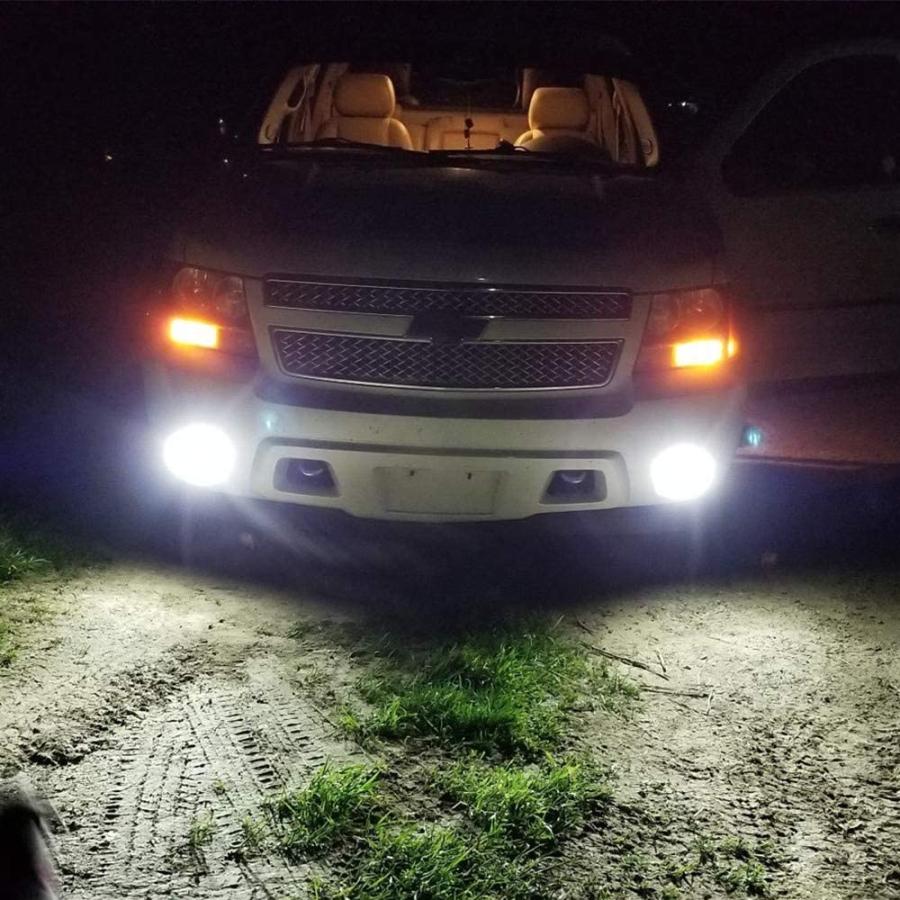 Alla Lighting 2800lm H8 H11 LEDフォグライト電球 超高輝度 COB-72 車 トラック H16 交換用 6500K キセノンホワイト　並行輸入品｜tokyootamart｜03